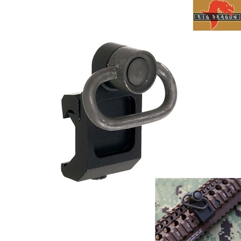 Attacco Cinghia Dd Style Qd Offset Black Big Dragon (bd0882bk) Attacco Cinghia Dd Style Qd Offset Black Big Dragon (bd0882bk)