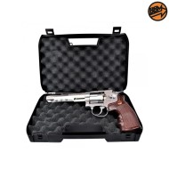 Revolver 6" Co2 Calibro 4.5mm Full Metal Argento C.N.821 Bruni (BR-702S)