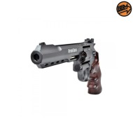 Revolver 6" Co2 Calibro 4.5mm Full Metal Nera C.N.821 Bruni (BR-702B)