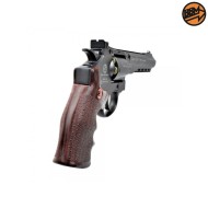 Revolver 6" Co2 Caliber 4.5mm Full Metal Black C.N.821 Bruni (BR-702B)