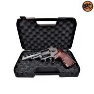 Revolver 4" Co2 Calibro 4.5mm Full Metal Nera C.N.820 Bruni (BR-701B)