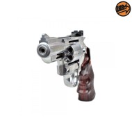 Revolver 2.5" Co2 Caliber 4.5mm Full Metal Silver C.N.823 Bruni (BR-708S)