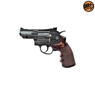 Revolver 2.5" Co2 Calibro 4.5mm Full Metal Nera C.N.823 Bruni (BR-708B)