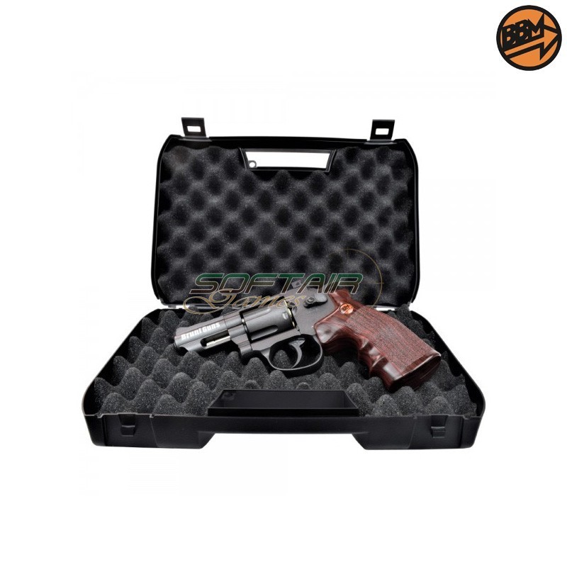Revolver 2.5" Co2 Caliber 4.5mm Full Metal Black C.N.823 Bruni (BR-708B)