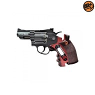 Revolver 2.5" Co2 Caliber 4.5mm Full Metal Black C.N.823 Bruni (BR-708B)