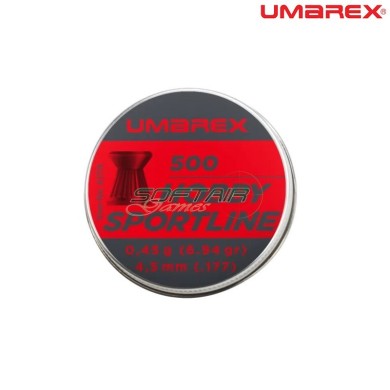 HOBBY SPORTLINE Pellets Caliber 4.5mm 0.45g x500 Umarex (UM-4.1715)
