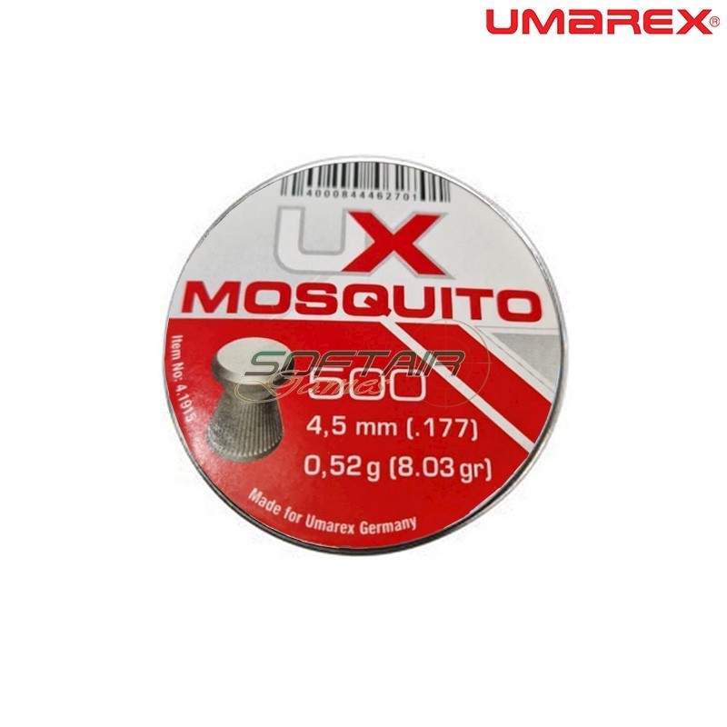 MOSQUITO Pellets Caliber 4,5mm 0,52g x500 Umarex (UM-4.1915)