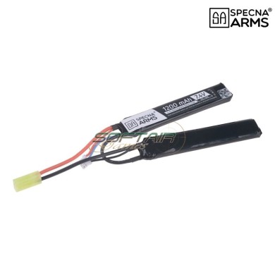 Specna Arms 7.4V 1200mAh 15/30C Butterfly Li-Po Battery Mini Tamiya (SPE-06-022012)