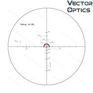 S10 1-6×24i Fiber Black LPVO Rifle Scope VictOptics (OPSL32)