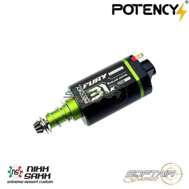 FURY™ Brushless Motor Selectable Torque/Speed 31K/25K RPM BLDC Potency® (PTY-FURY31K-L)