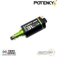 FURY™ Brushless Motor Selectable Torque/Speed 31K/25K RPM BLDC Potency® (PTY-FURY31K-L)