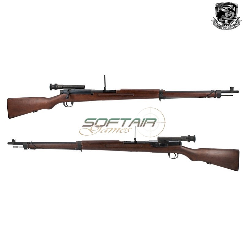 Bolt Action Type 97 Real Wood Rifle S&T (S&TTY97)