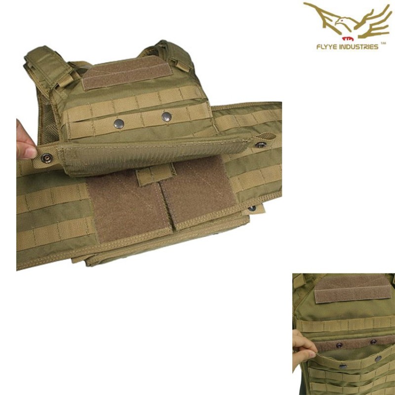 Flyye Industries MOLLE FAPC Gen2 Tactical Vest w/ MOLLE Cummerbund - COYOTE  BROWN