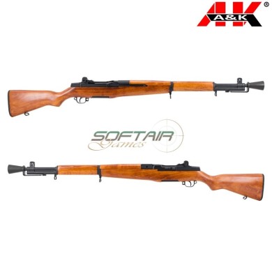 Fucile elettrico Full Metal & Real Wood M1 Garand A&K (AEK-M1D)