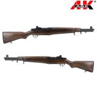 Electric rifle Full Metal & Real Wood M1 Garand Army Version A&K (AEK-M1AV)