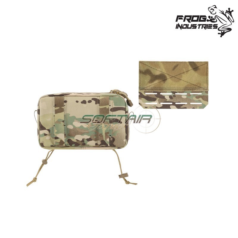 Tasca Utility con pannello di fissaggio Laser Cut MULTICAM Frog Industries® (FI-M51613312-MC)
