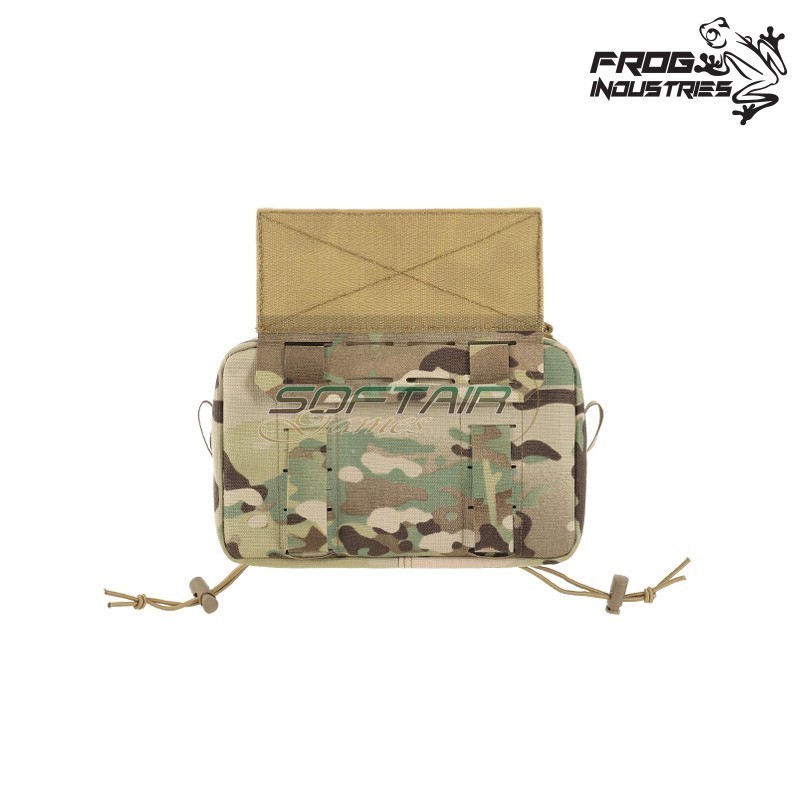 Tasca Utility con pannello di fissaggio Laser Cut MULTICAM Frog Industries® (FI-M51613312-MC)
