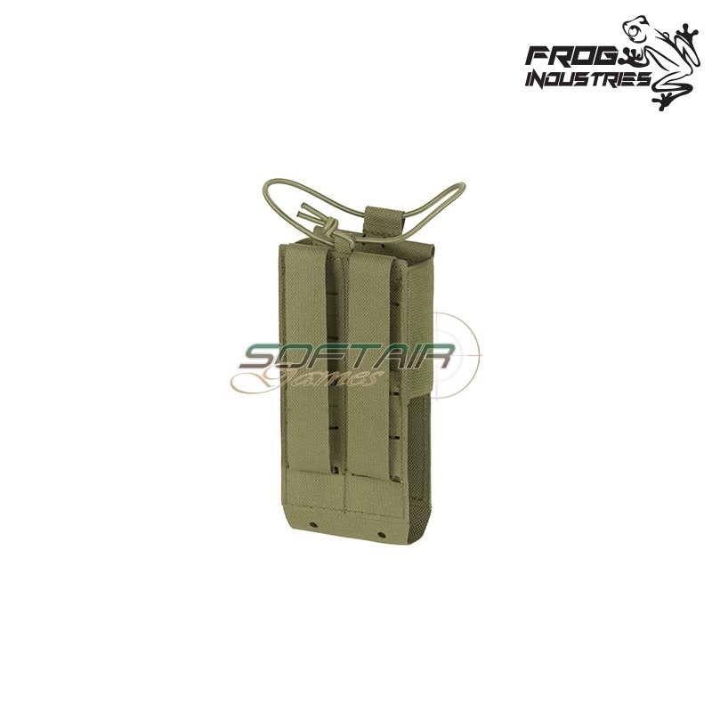 Tasca porta Radio Open-Top Laser Cut OLIVE DRAB Frog Industries® (FI-M51613334-OD)