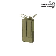 Radio Pouch Open-Top Laser Cut OLIVE DRAB Frog Industries® (FI-M51613334-OD)