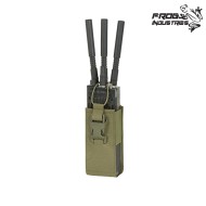 Radio Pouch Open-Top Laser Cut OLIVE DRAB Frog Industries® (FI-M51613334-OD)