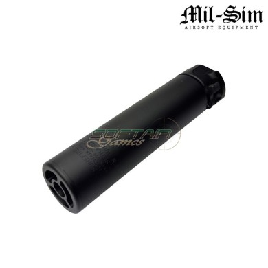 Silenziatore & spegnifiamma Surefire style SOCOM556-RC2 Black 14mm ccw Mil-Sim Series (ms-262-bk)