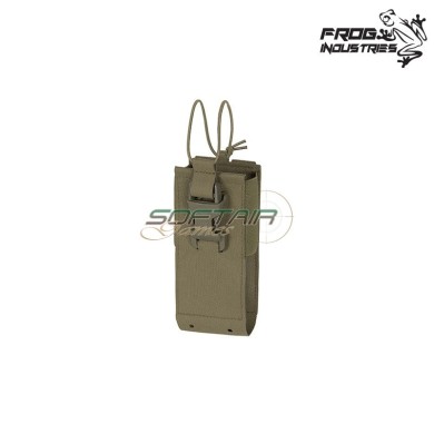 Tasca porta Radio Open-Top Laser Cut RANGER GREEN Frog Industries® (FI-M51613334-RG)