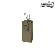 Radio Pouch Open-Top Laser Cut RANGER GREEN Frog Industries® (FI-M51613334-RG)