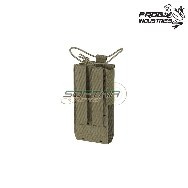 Tasca porta Radio Open-Top Laser Cut RANGER GREEN Frog Industries® (FI-M51613334-RG)