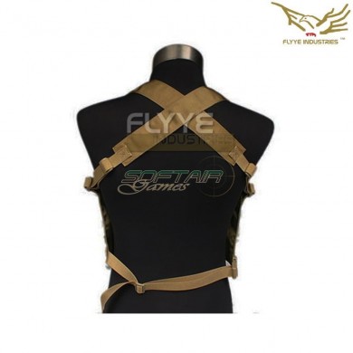 Law Enforcement Vest Lnf Coyote Brown Flyye Industries (fy-vt-c011-cb)