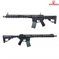 Airsoft Gun Octarms 15" Keymod Black Ares Amoeba (ar-km15b)