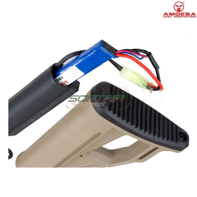 Airsoft Gun Octarms 15" Keymod Tan Ares Amoeba (ar-km15t)