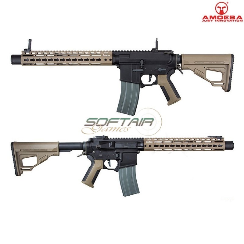 Fucile Softair Octarms 12" Keymod Tan Ares Amoeba (ar-km12t)