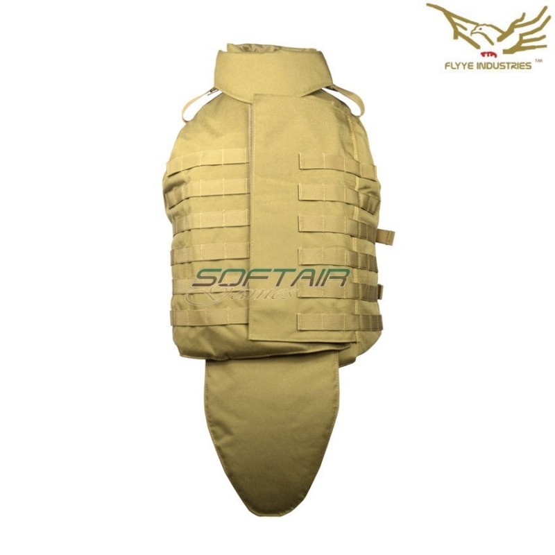 Outer Tactical Vest Otv Khaki Flyye Industries (fy-vt-t001-m-kh