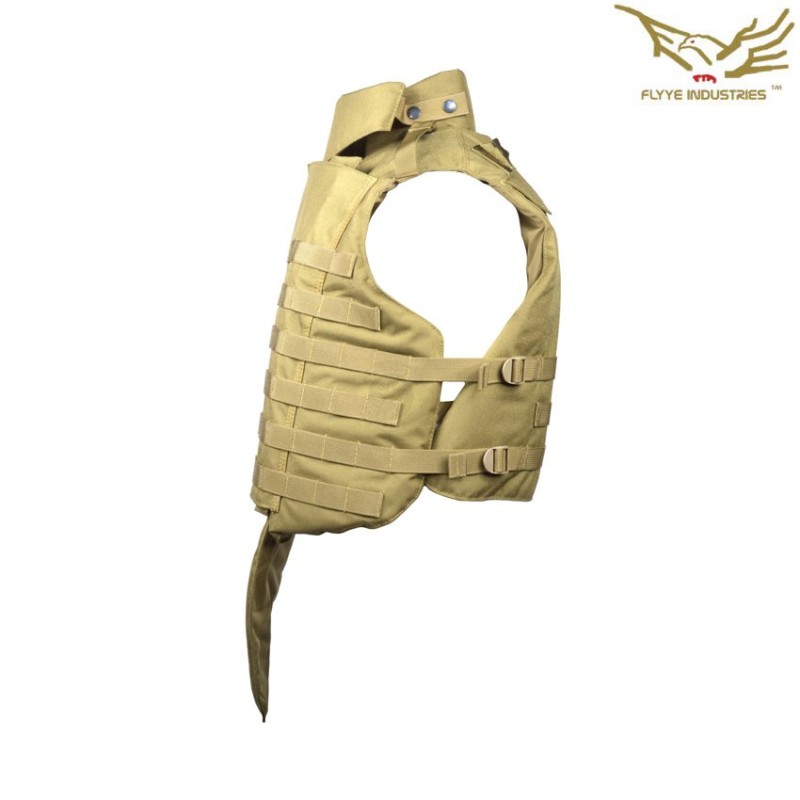 Outer Tactical Vest Otv Khaki Flyye Industries (fy-vt-t001-m-kh