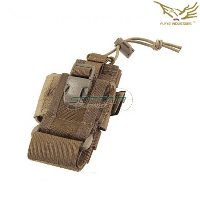 Edc Radio/mobile Pouch Coyote Brown Flyye Industries (fy-bg-a005-cb)