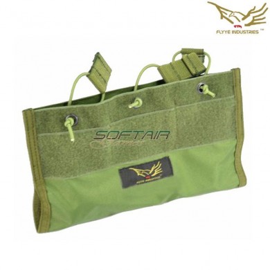 Built In Triple Mag Pouch Olive Drab Flyye Industries (fy-ph-c046-od)