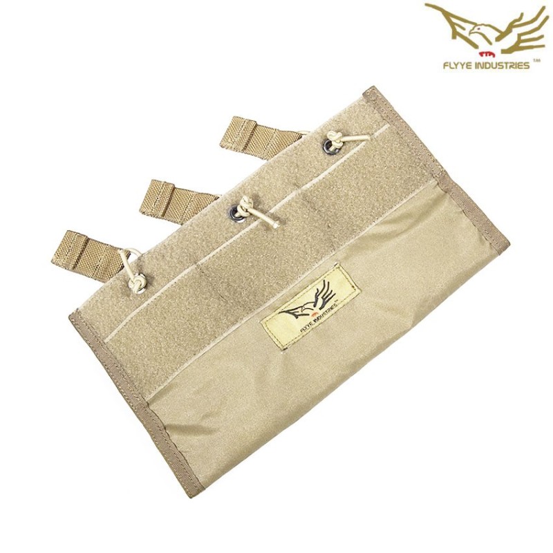 Built In Triple Mag Pouch Kahki Flyye Industries (fy-ph-c046-kh)
