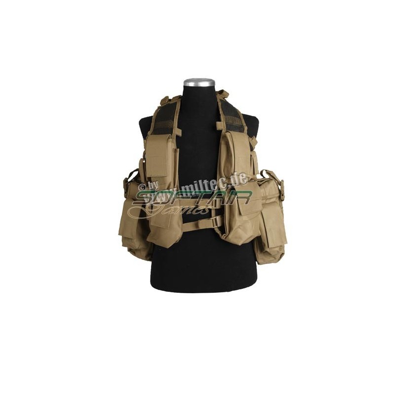 Corpetto Tattico Load Bearing Tan (cod.10711005)