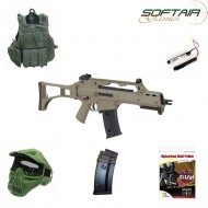 Starter Kit G36c Tan Softair Games (stkit6) Starter Kit G36c Tan Softair Games (stkit6)