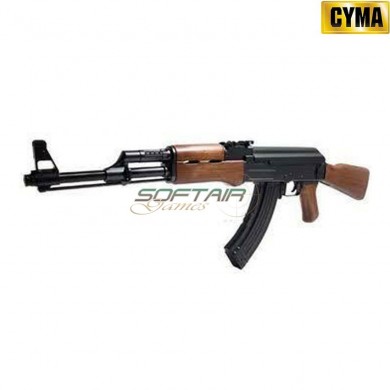 Abs Rifle Ak47 Wood Eco Cyma (cm022w)