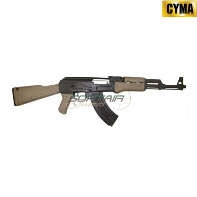 Abs Rifle Ak47 Tan Eco Cyma (cm022t)