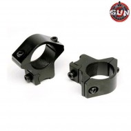 Attacchi 25mm Weaver Bassi Per Slitte 11mm Gun Five (gf-m2008)