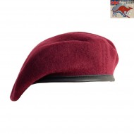Original Military Beret Bordeaux Canberra Beret (0652-bd)