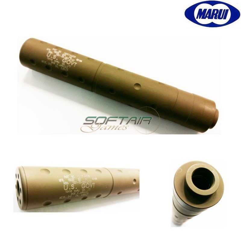 Silenziatore U.s.govt Tan Tokyo Marui (tm-govt-t) Silenziatore U.s.govt Tan Tokyo Marui (tm-govt-t)
