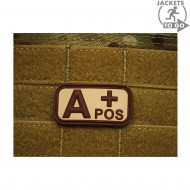 Patch 3d Pvc Gruppo Sanguigno A+ Desert Jacket To Go (jtg-apos-de) Patch 3d Pvc Gruppo Sanguigno A+ Desert Jacket To Go (jtg-apos-de)