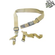 Sling Type Dual Three Points Tan Frog Industries (fi-sl18-tan)