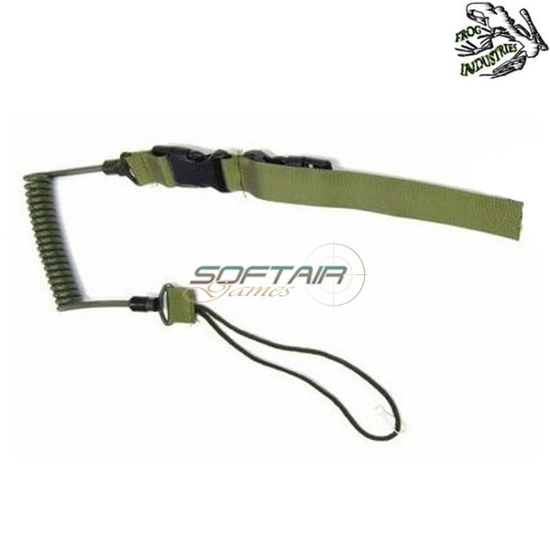 Cinghia Estendibile Per Pistola Verde Frog Industries (fi-029-od)