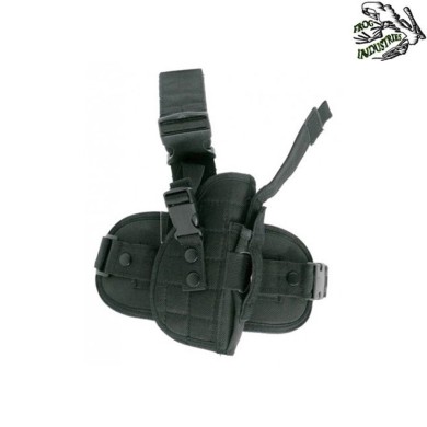 Fondina Cosciale Universale Per Pistola Nera Frog Industries (fi-b59-bk)