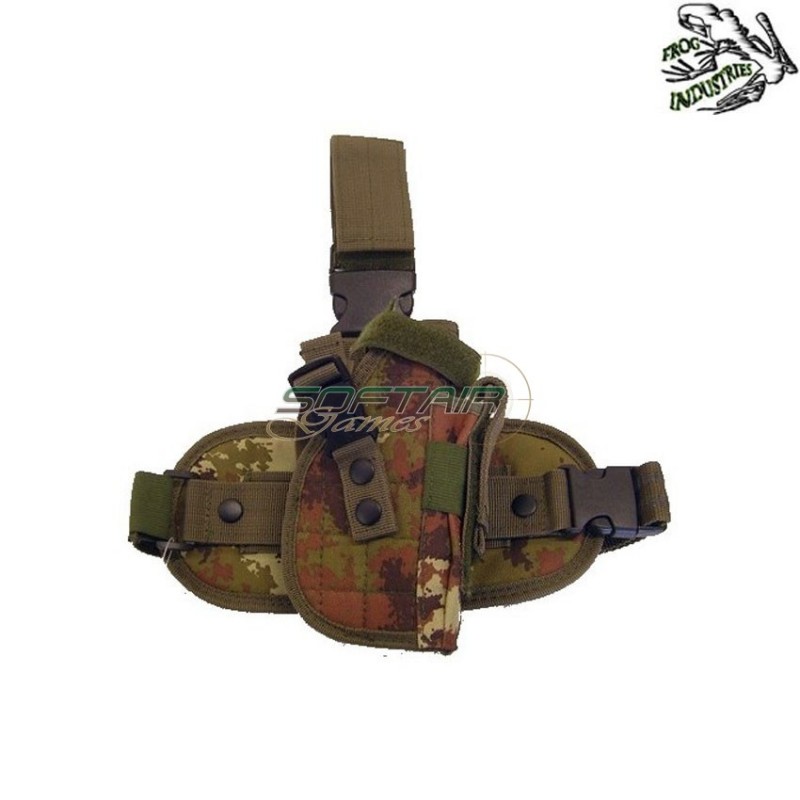 Universal Thigh Holster For Pistol Vegetata Frog Industries (fi-b59-tc)
