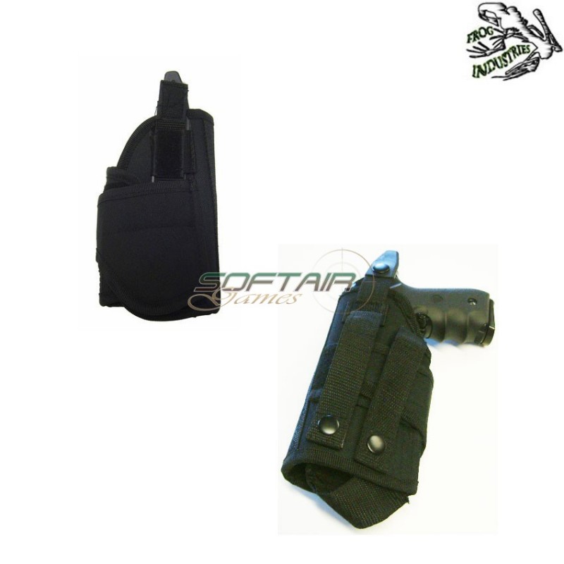 Fondina Tattica Molle Type Max Nera Frog Industries (fi-b80-bk)